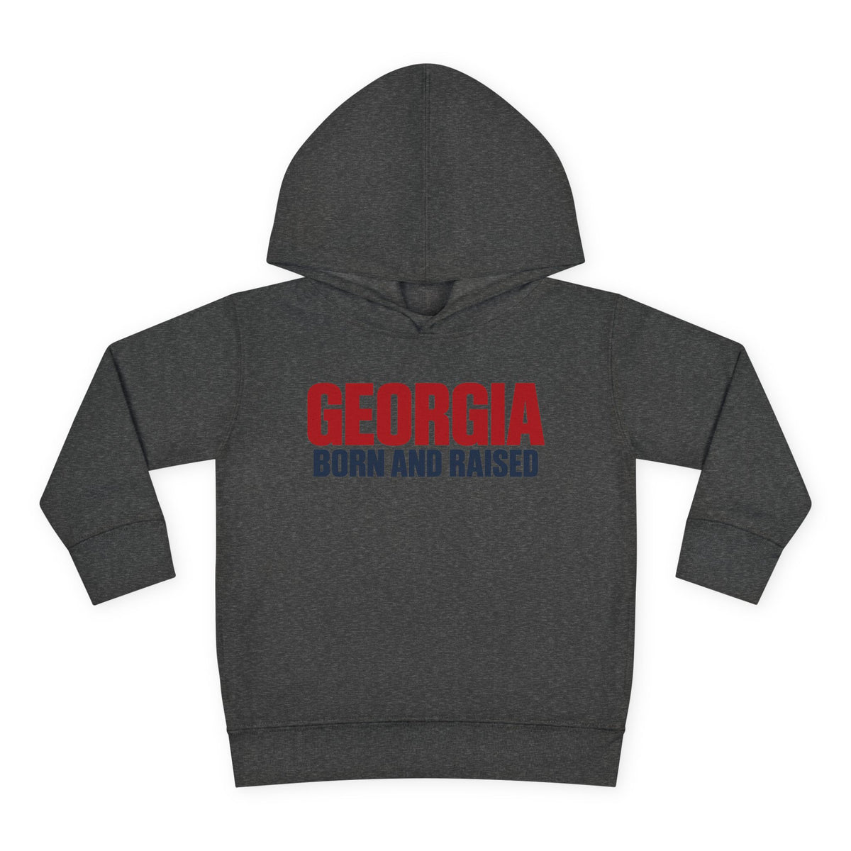 Georgia Born and Raised Minimal Modern Unisex Toddler Pullover Fleece Hoodie