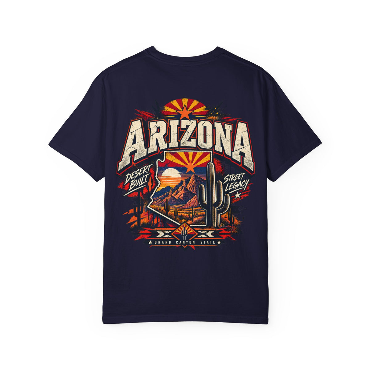 Arizona Street Legacy Unisex Comfort Color 1717 Streetwear Graphic Tee