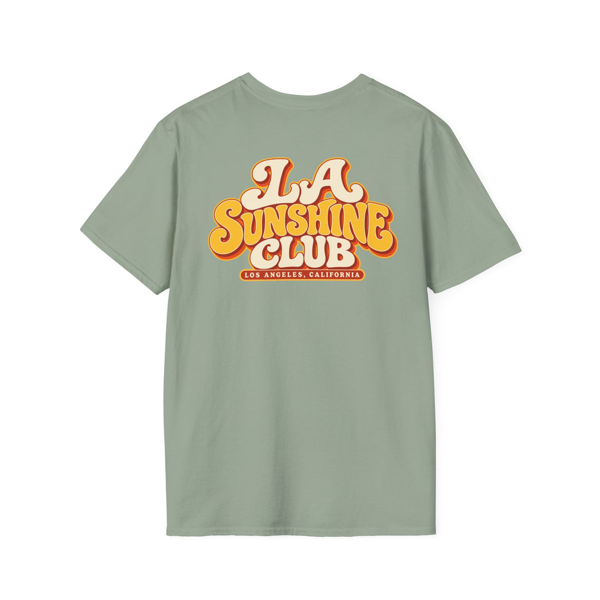 LA Sunshine Club Los Angeles Unisex Softstyle Graphic Tee
