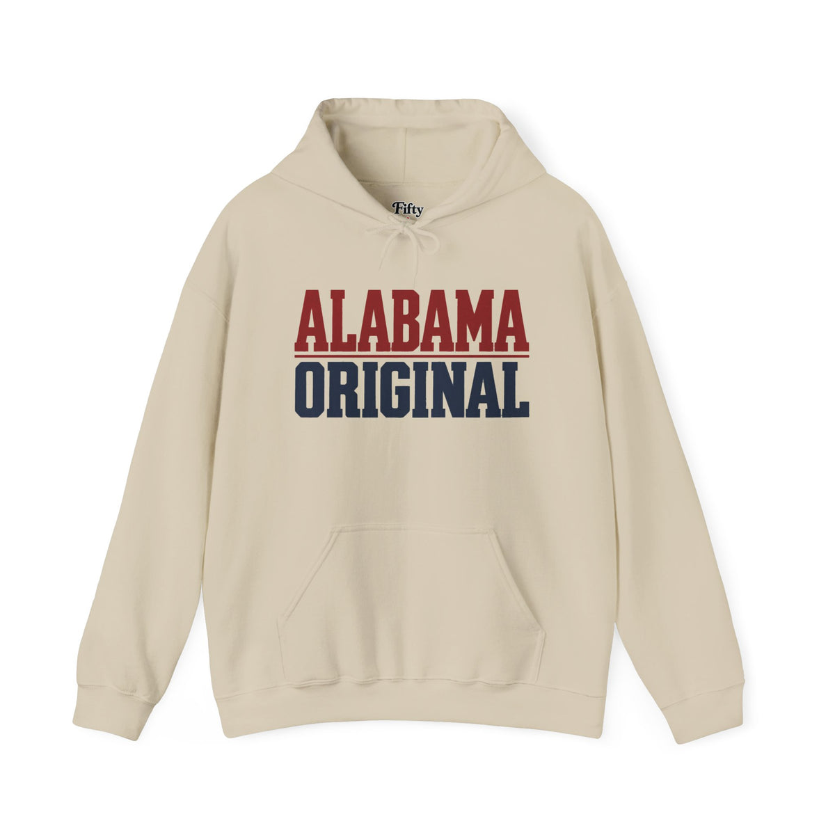 Alabama Original Unisex Hoodie State Name Graphic