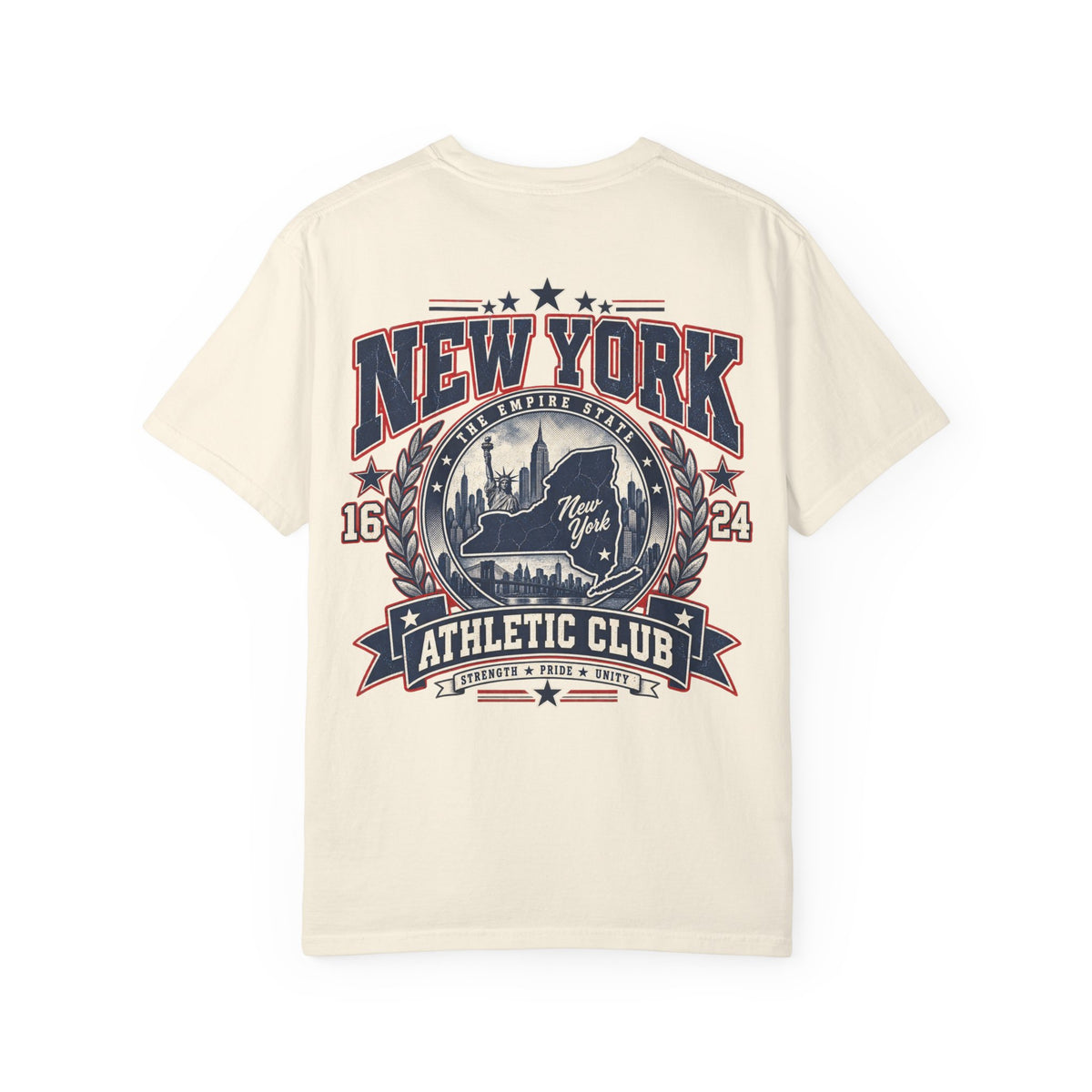 New York Athletic Club Unisex Comfort Color 1717 Streetwear Graphic Tee