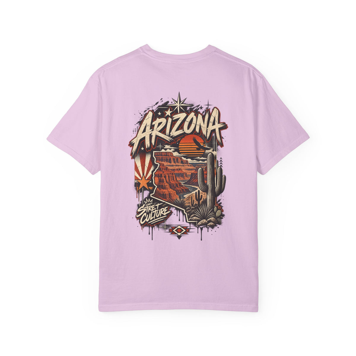 Arizona Street Culture Unisex Comfort Color 1717 Streetwear Graphic Tee