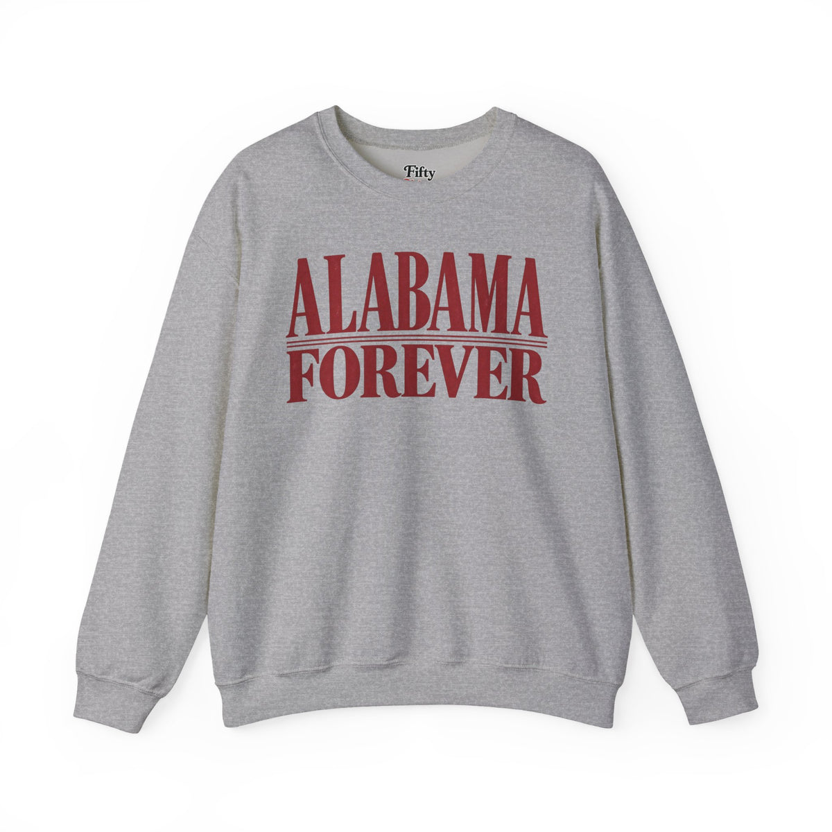 Alabama Forever Unisex Crewneck Sweatshirt State Name Graphic