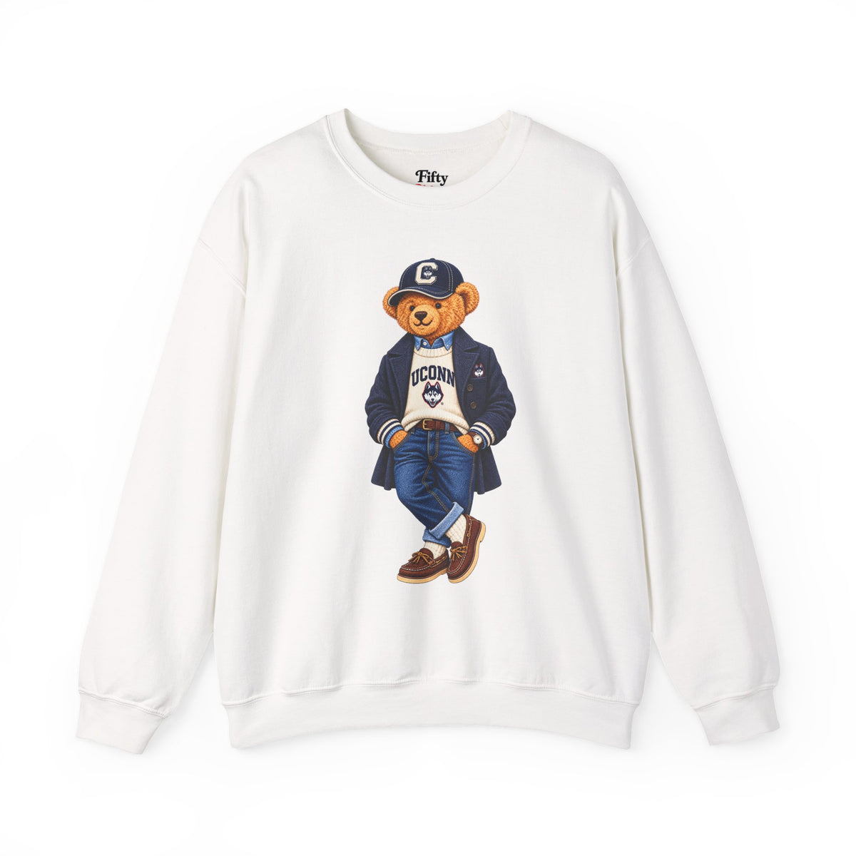 Connecticut- Game Day Teddy Bear Sweatshirt