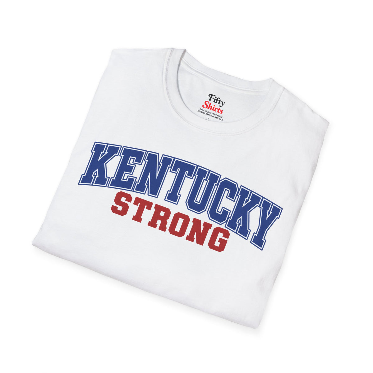 Kentucky Strong Unisex Softstyle T Shirt State Name Graphic Tee