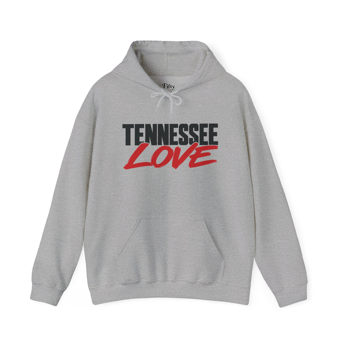 Tennessee Love Unisex Hoodie State Name Graphic