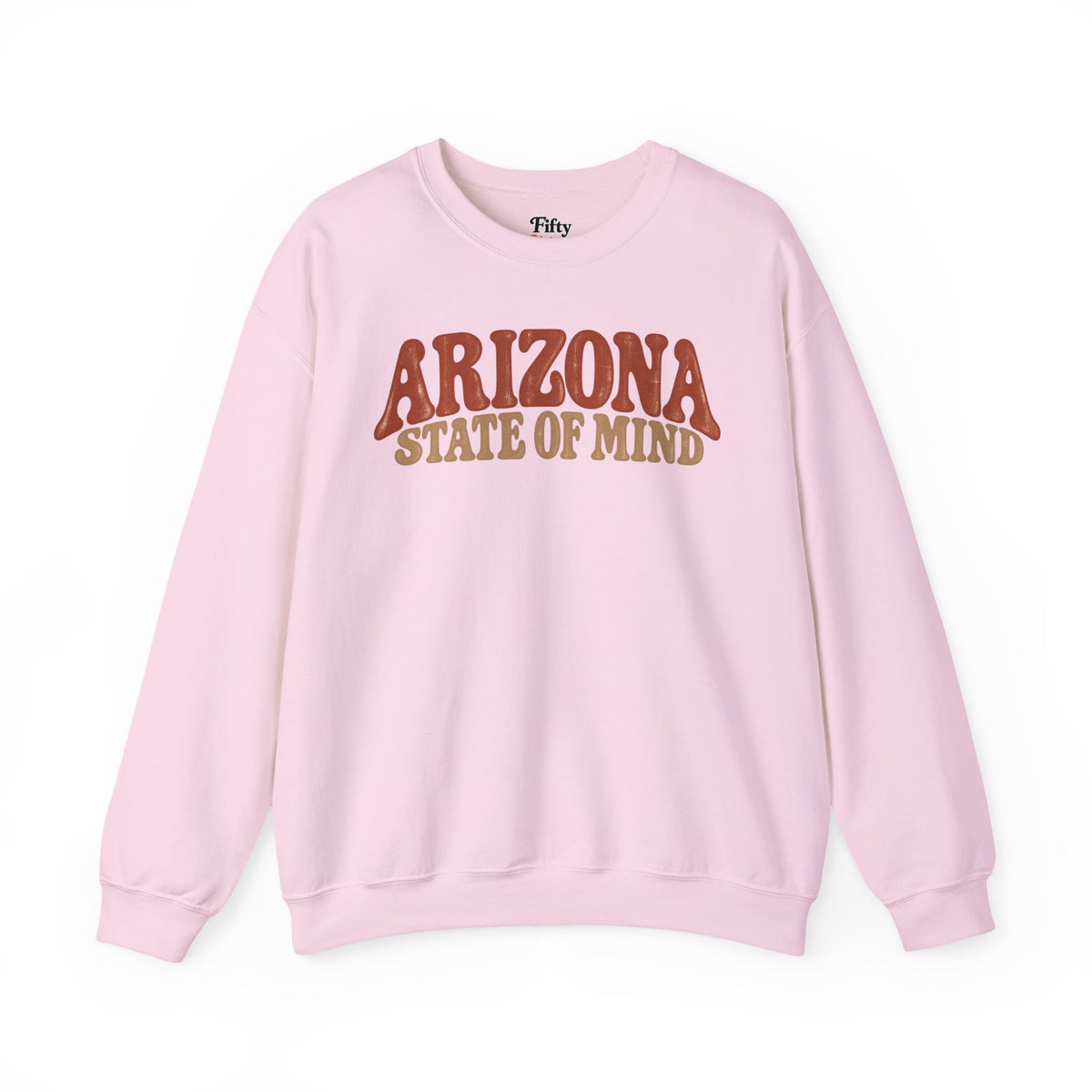 Arizona State of Mind Unisex Crewneck Sweatshirt State Name Graphic
