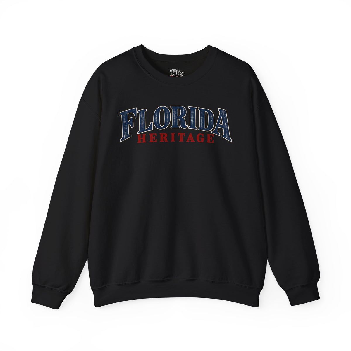 Florida Heritage Unisex Crewneck Sweatshirt State Name Graphic