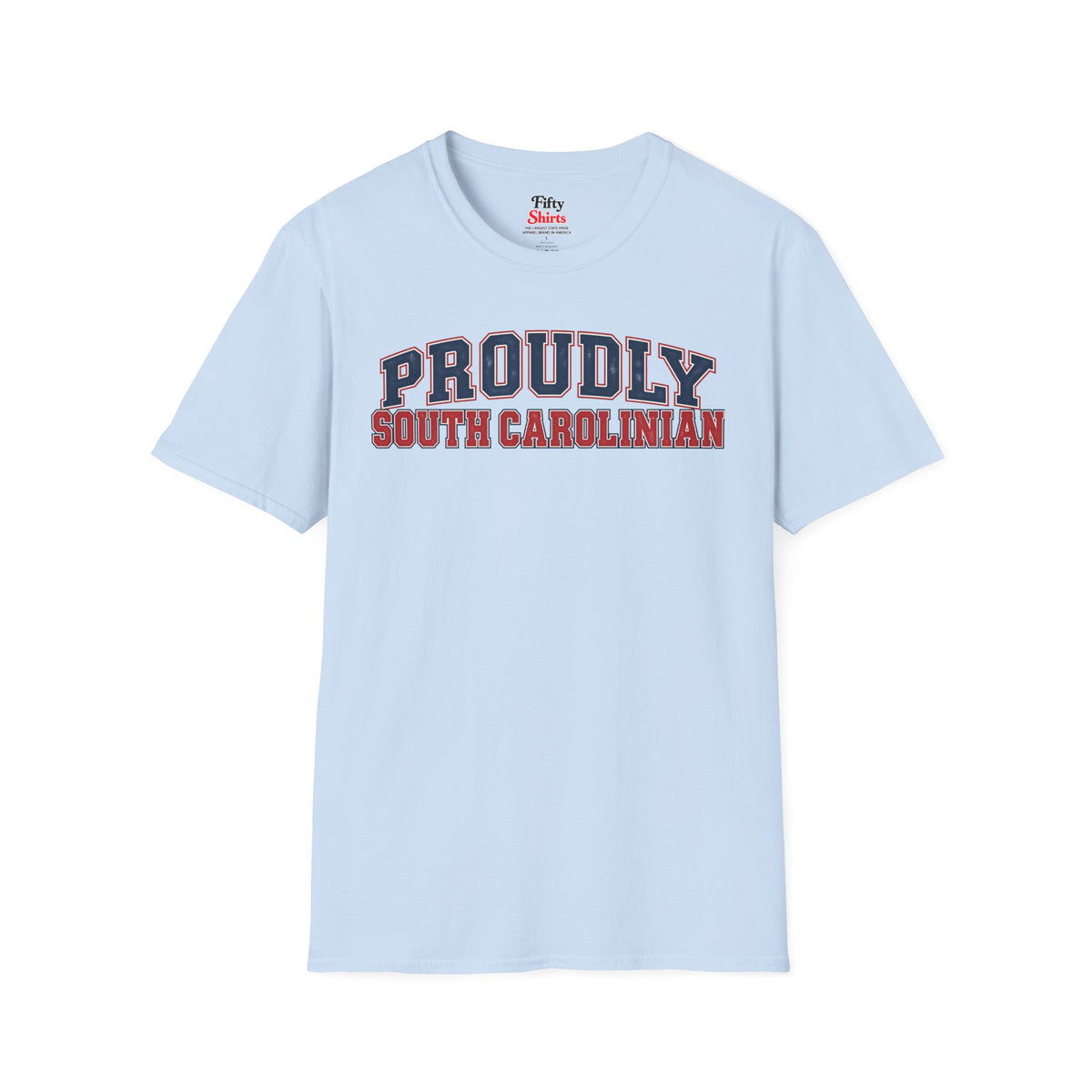 Proudly South Carolinian Carolina Unisex Softstyle T Shirt State Name Graphic Tee
