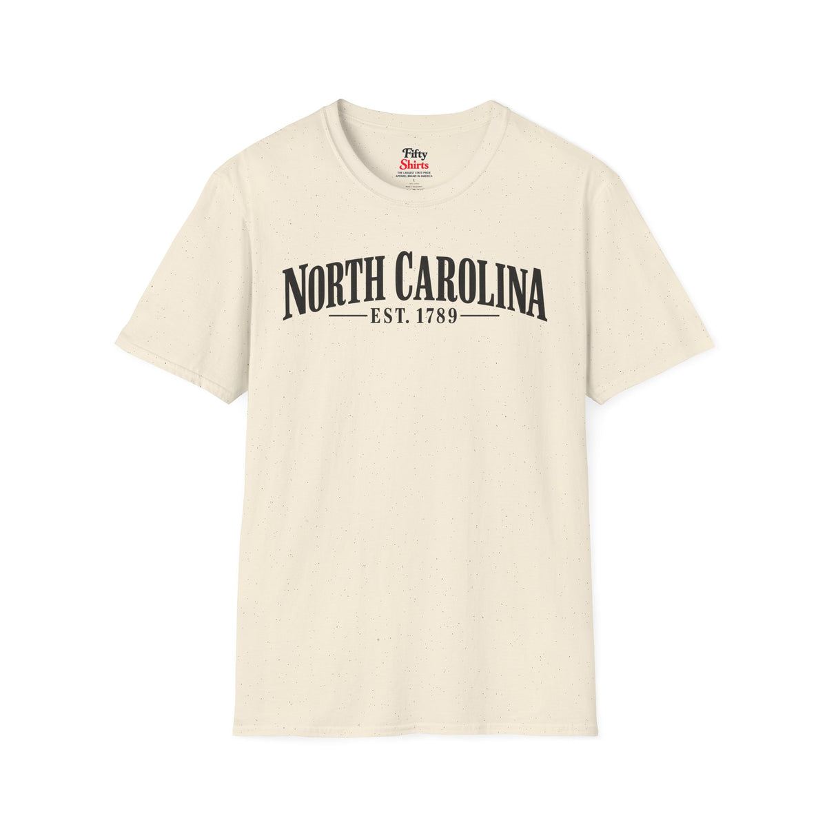 North Carolina Est.1789 Unisex Softstyle T Shirt State Name Graphic Tee