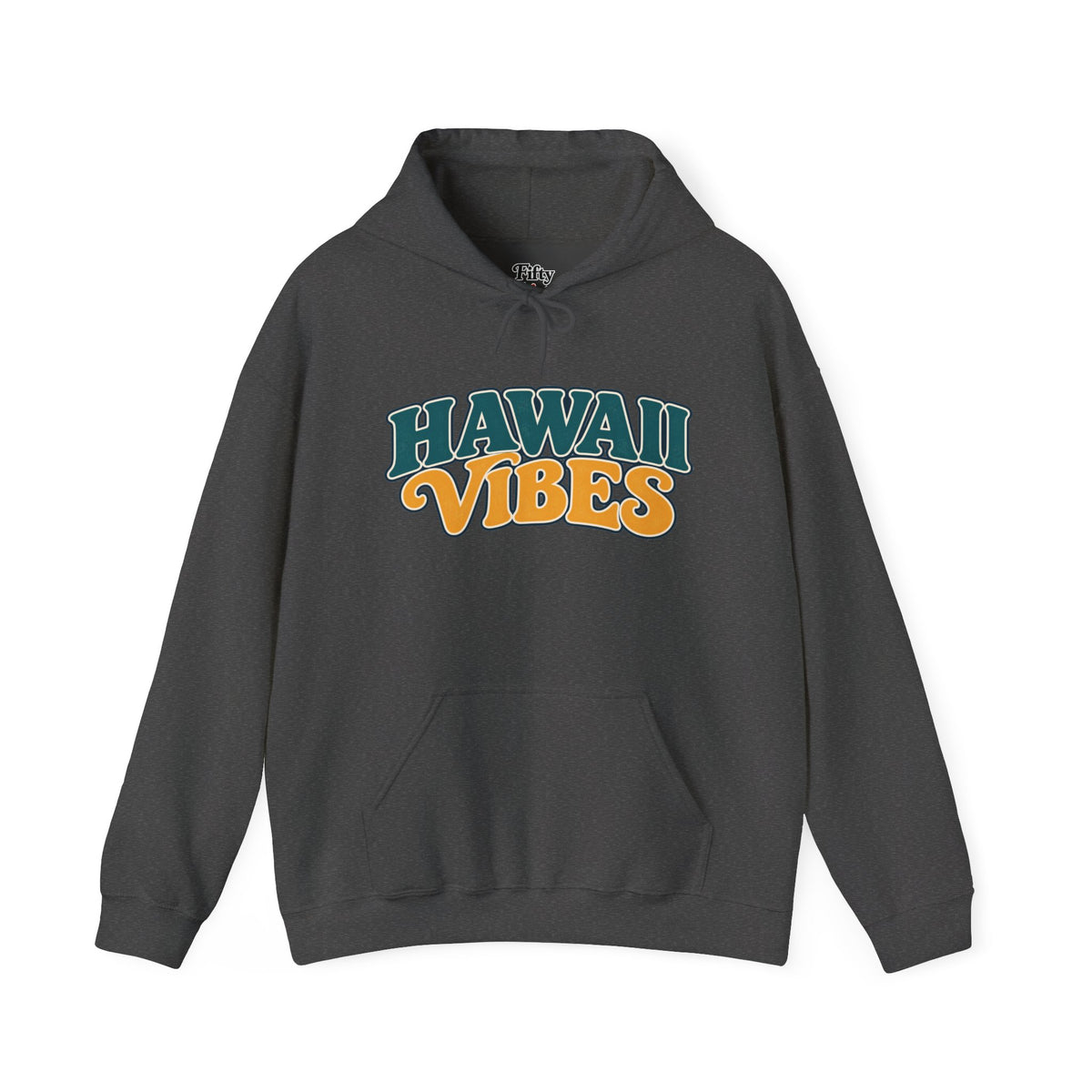 Hawaii Vibes Unisex Hoodie State Name Graphic