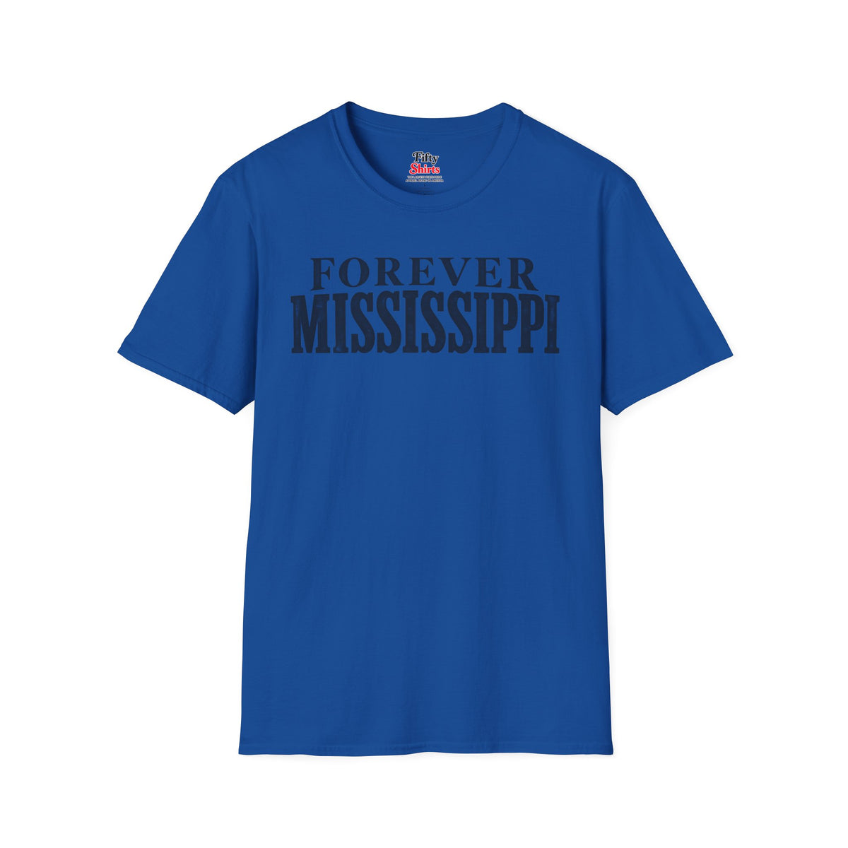 Forever Mississippi Unisex Softstyle T Shirt State Name Graphic Tee