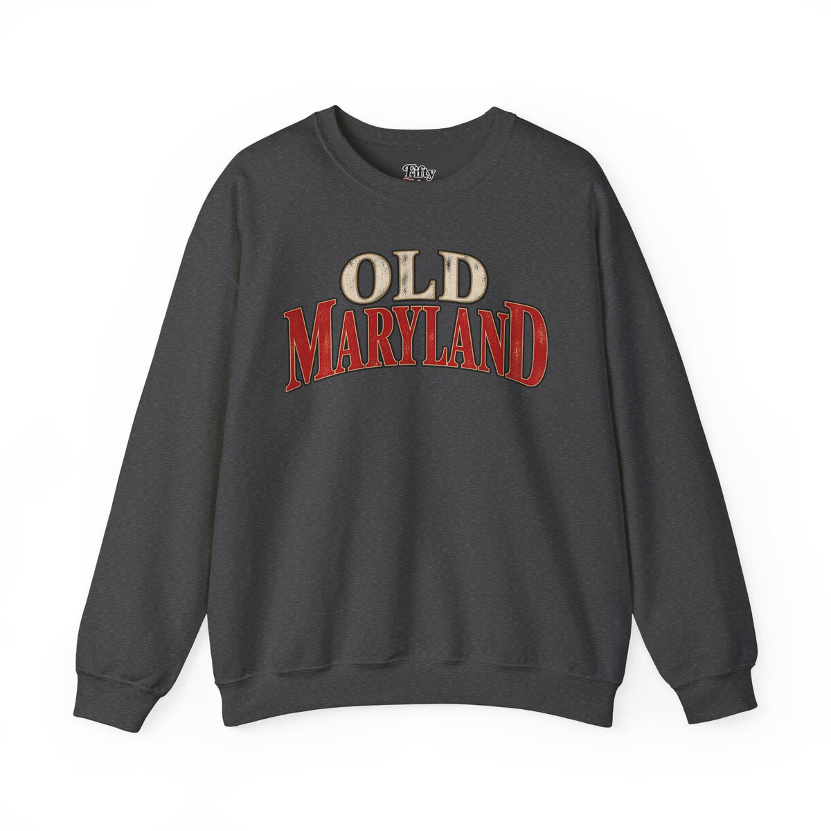 Old Maryland Unisex Crewneck Sweatshirt State Name Graphic