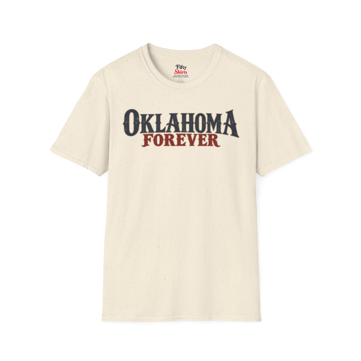 Oklahoma Forever Unisex Softstyle T Shirt State Name Graphic Tee