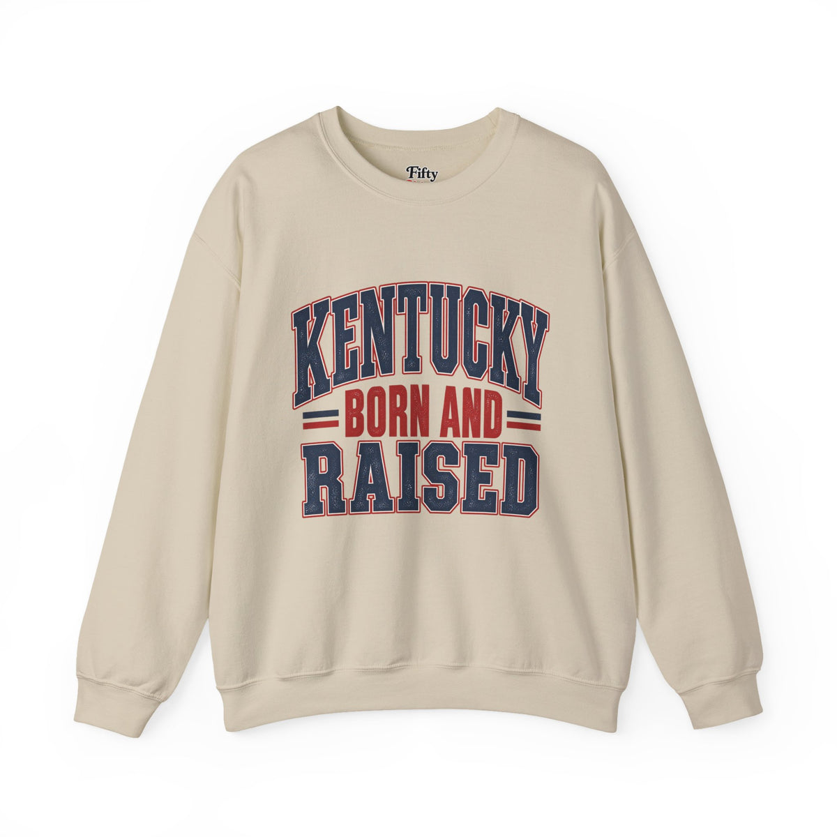Kentucky Born and Raised Timeless Heritage Unisex Sweatshirt Graphic