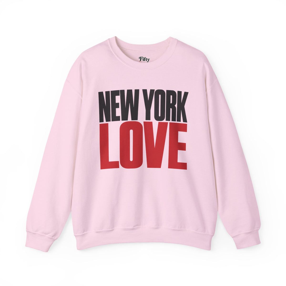 New York Love Unisex Crewneck Sweatshirt State Name Graphic