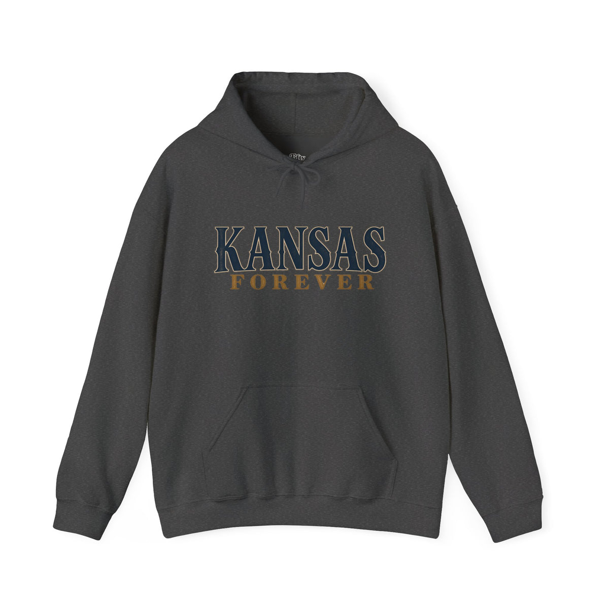 Kansas Forever Unisex Hoodie State Name Graphic
