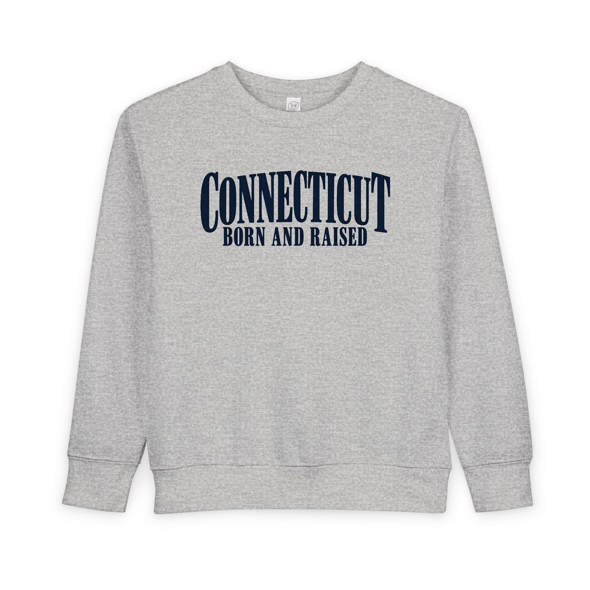 Connecticut Born and Raised Luxury Heritage Unisex Toddler Sweatshirt