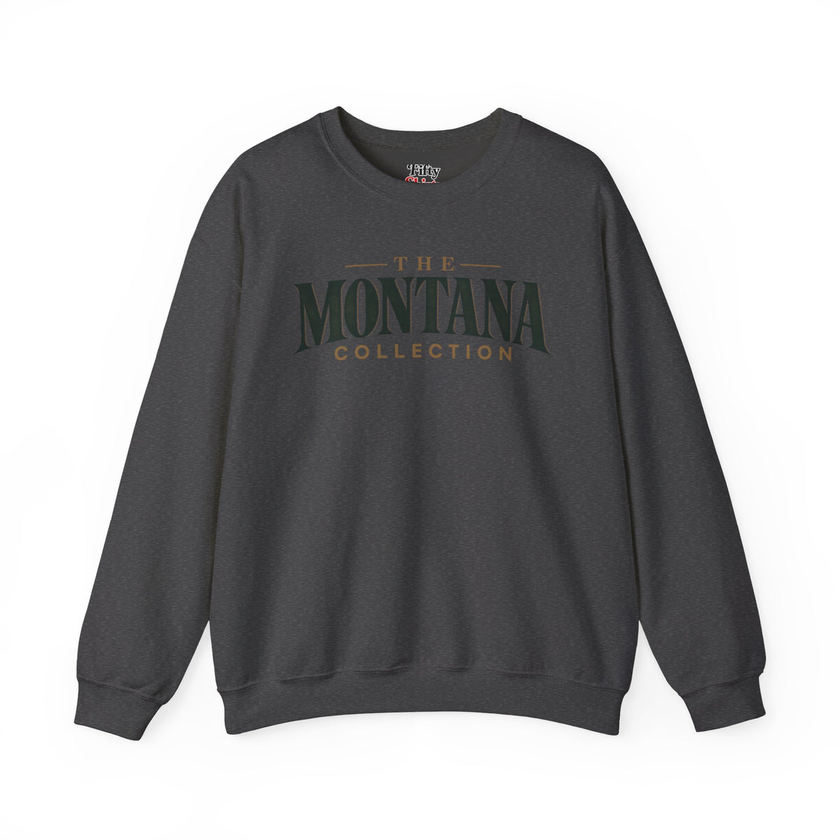 The Montana Collection Unisex Crewneck Sweatshirt State Name Graphic
