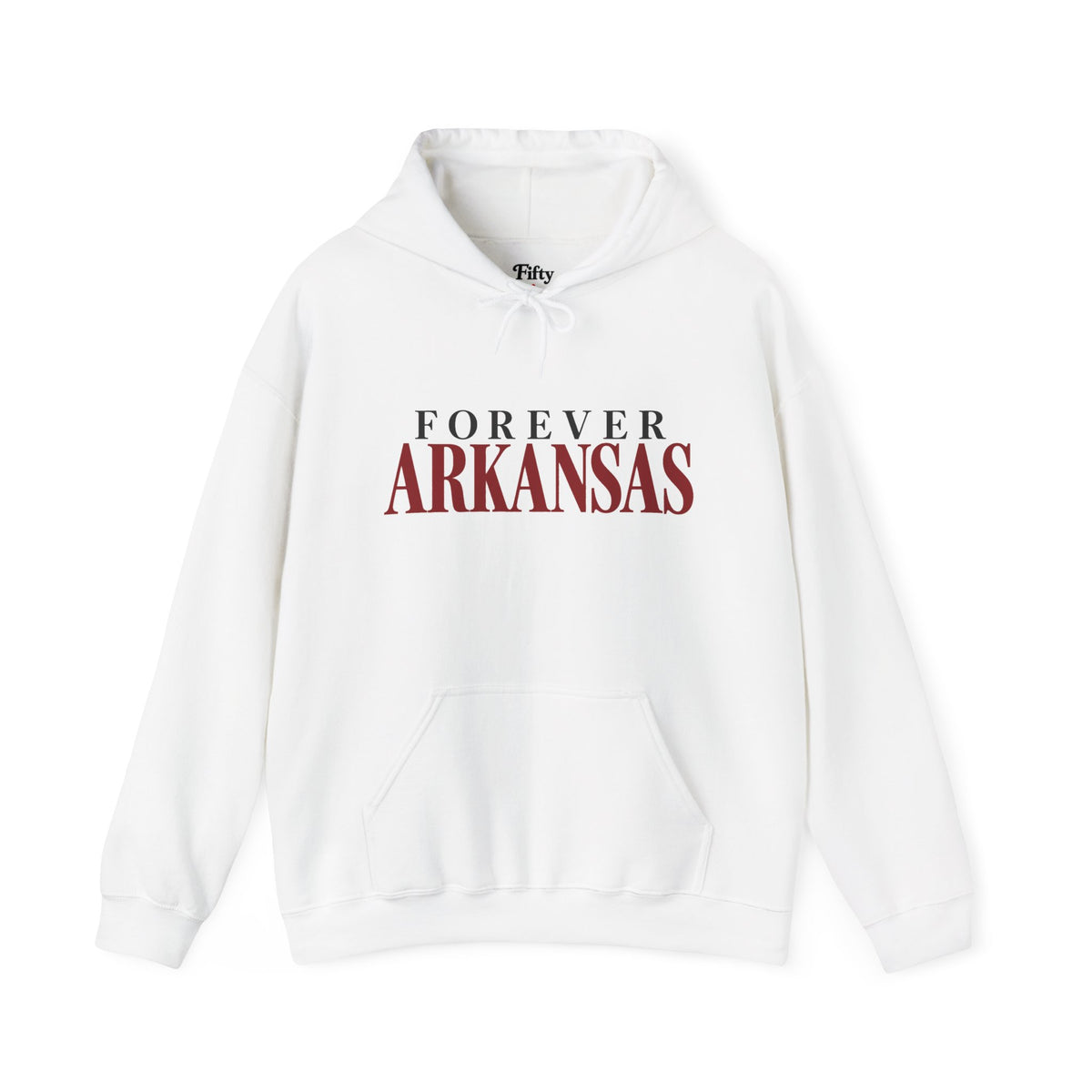 Forever Arkansas Unisex Hoodie State Name Graphic