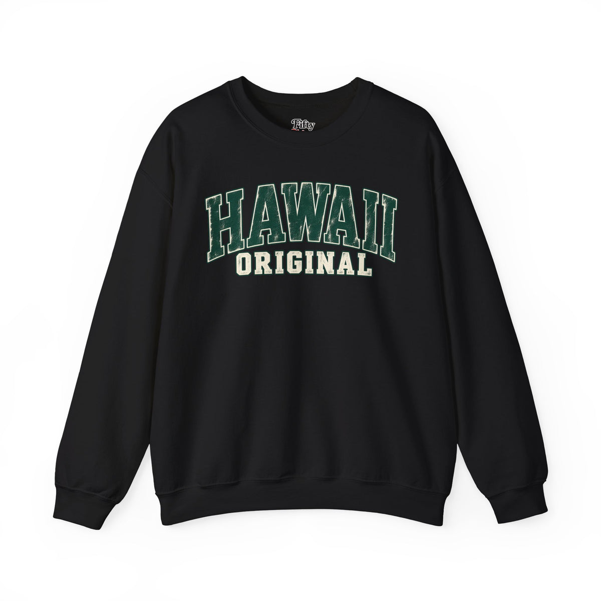Hawaii Original Unisex Crewneck Sweatshirt State Name Graphic
