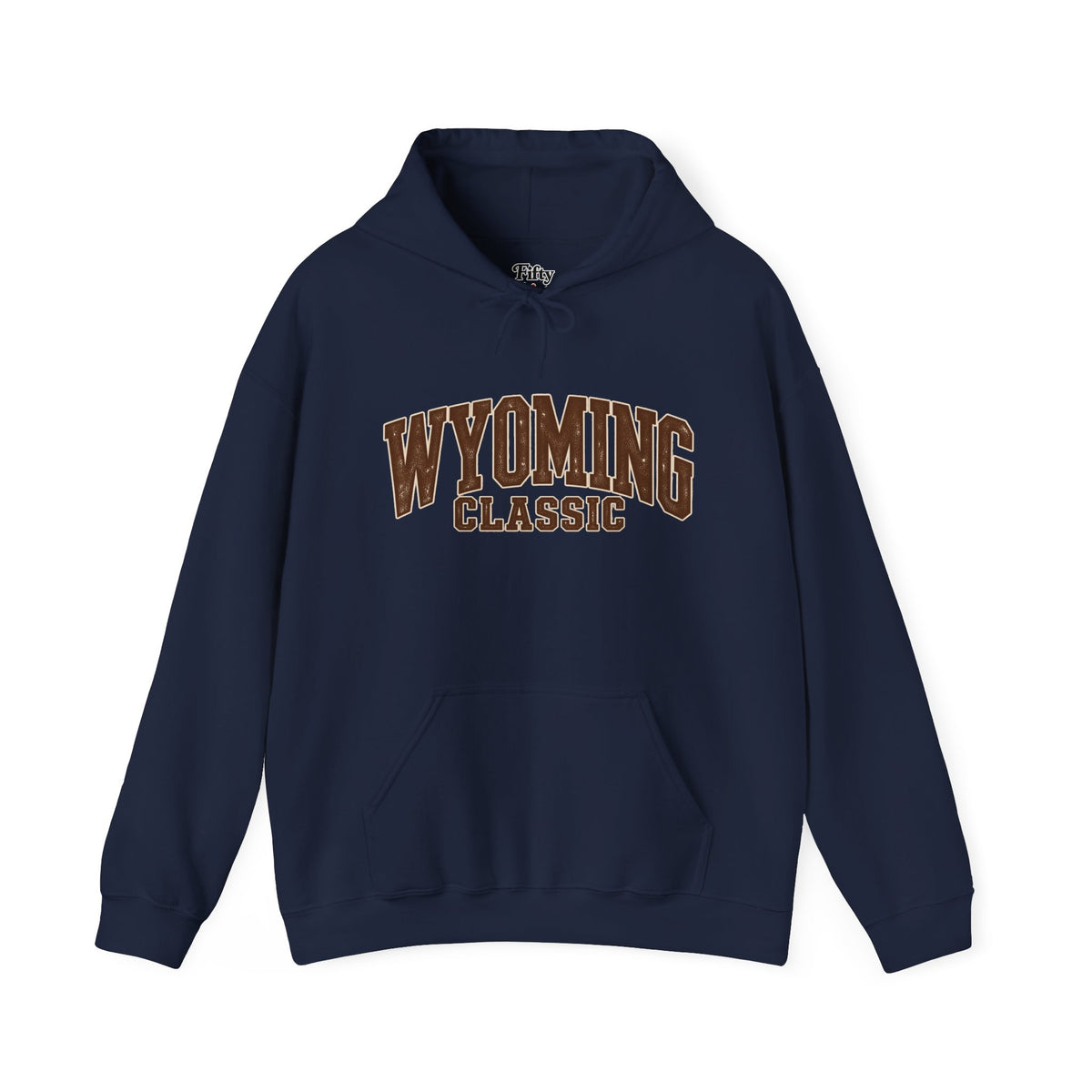 Wyoming Classic Unisex Hoodie State Name Graphic