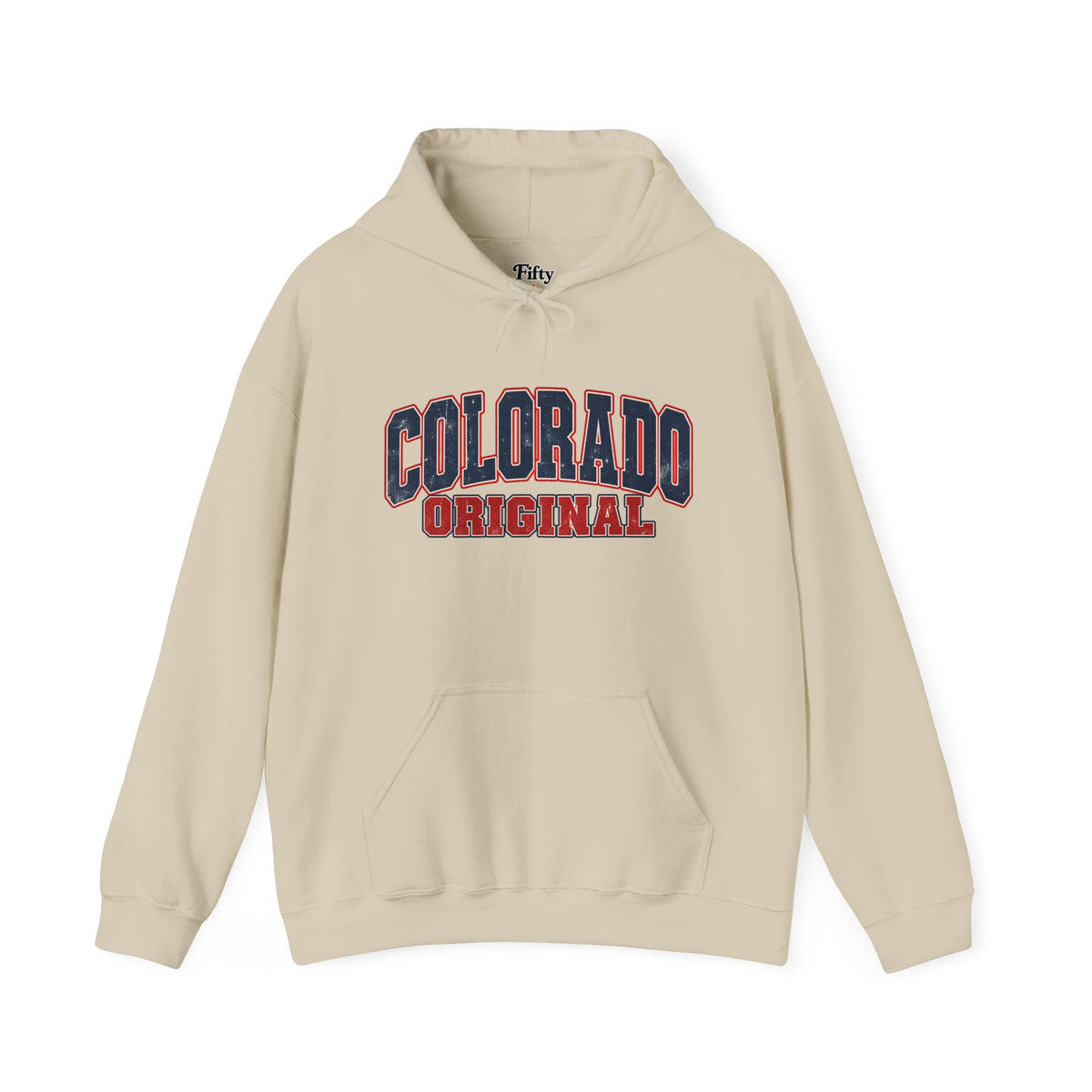 Colorado Original Unisex Hoodie State Name Graphic