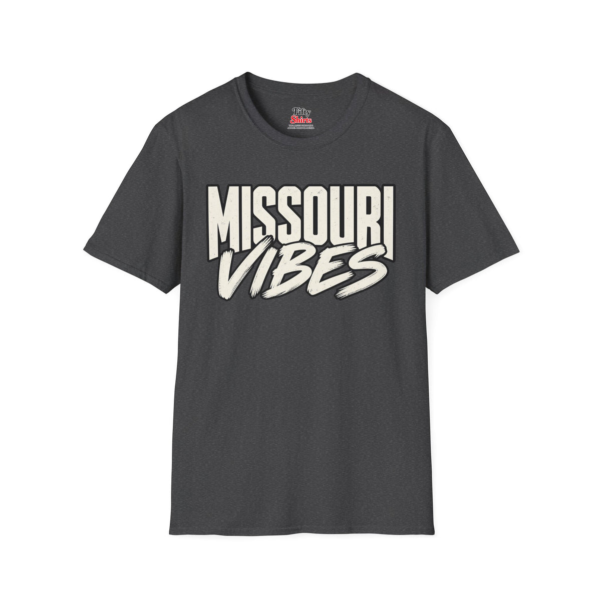Missouri Vibes Unisex Softstyle T Shirt State Name Graphic Tee