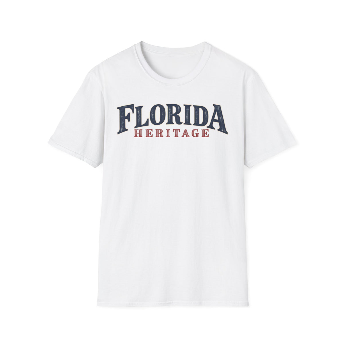 Florida Heritage Unisex Softstyle T Shirt State Name Graphic Tee