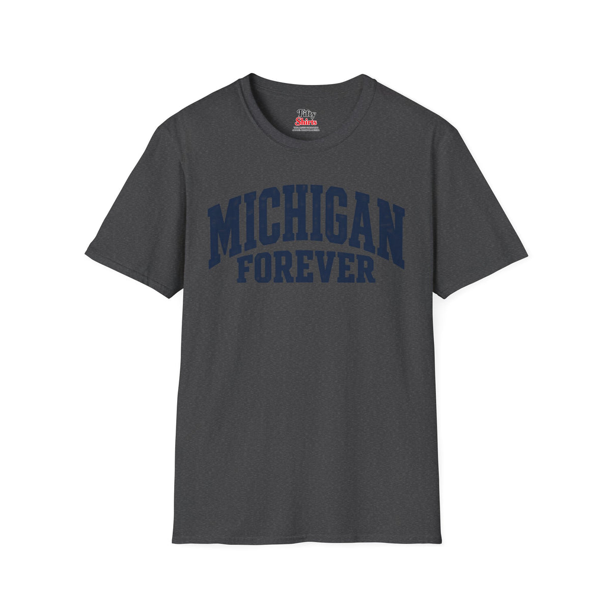 Michigan Forever Unisex Softstyle T Shirt State Name Graphic Tee