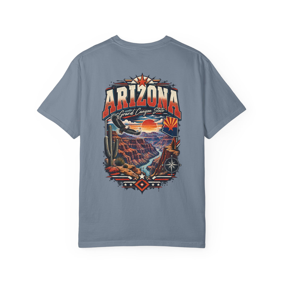 Arizona Grand Canyon Streetwear Unisex Comfort Color 1717 Streetwear Graphic Tee
