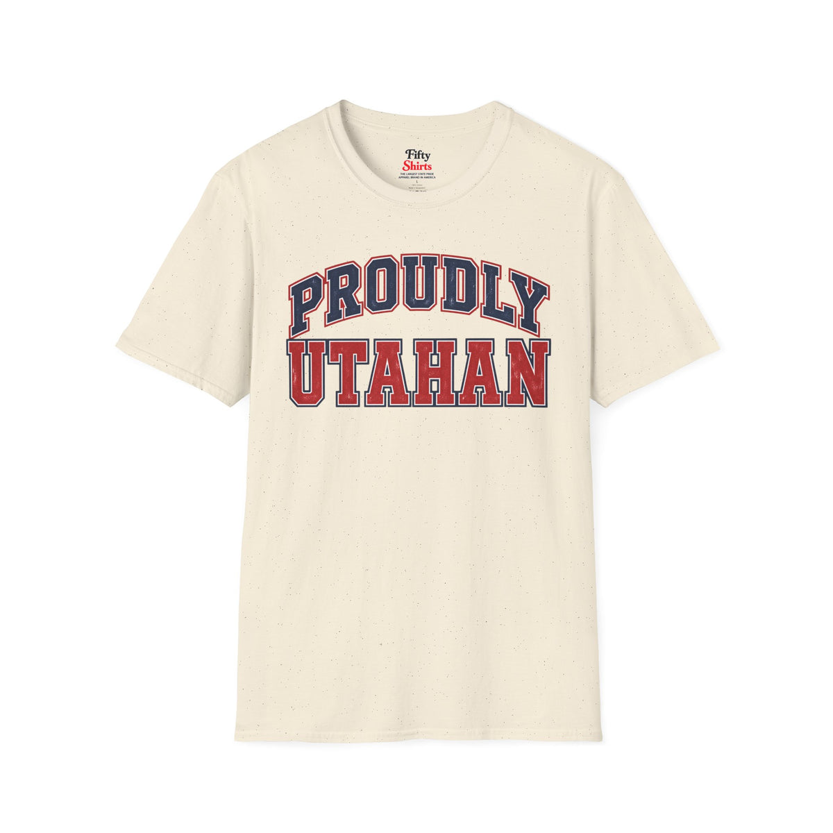 Proudly Utahan Utah Unisex Softstyle T Shirt State Name Graphic Tee