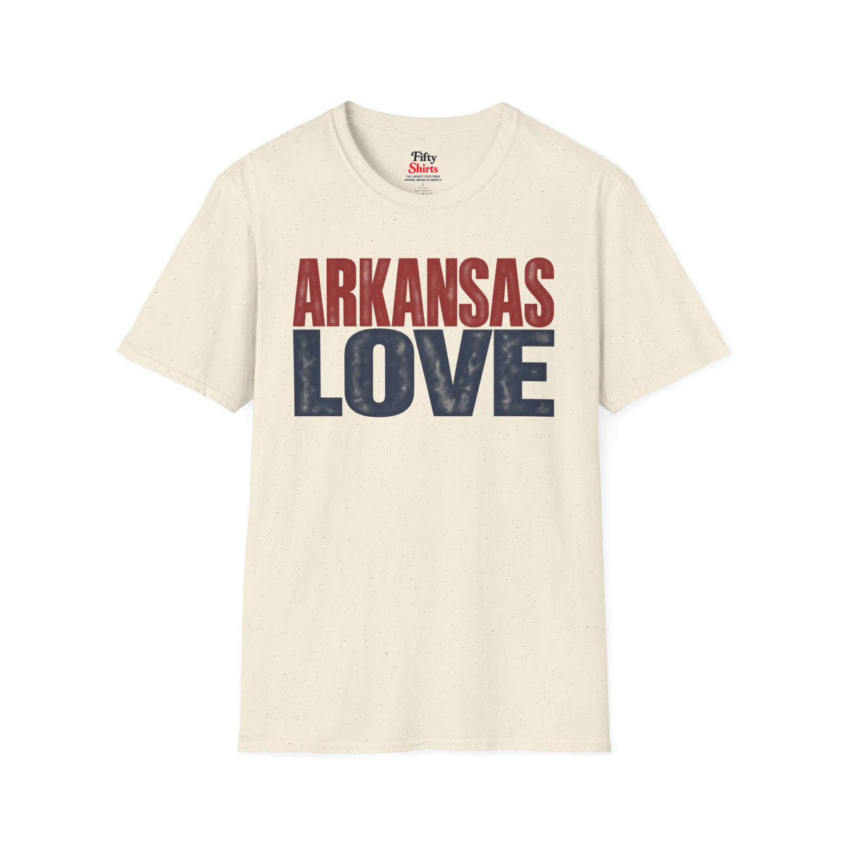 Arkansas Love Unisex Softstyle T Shirt State Name Graphic Tee