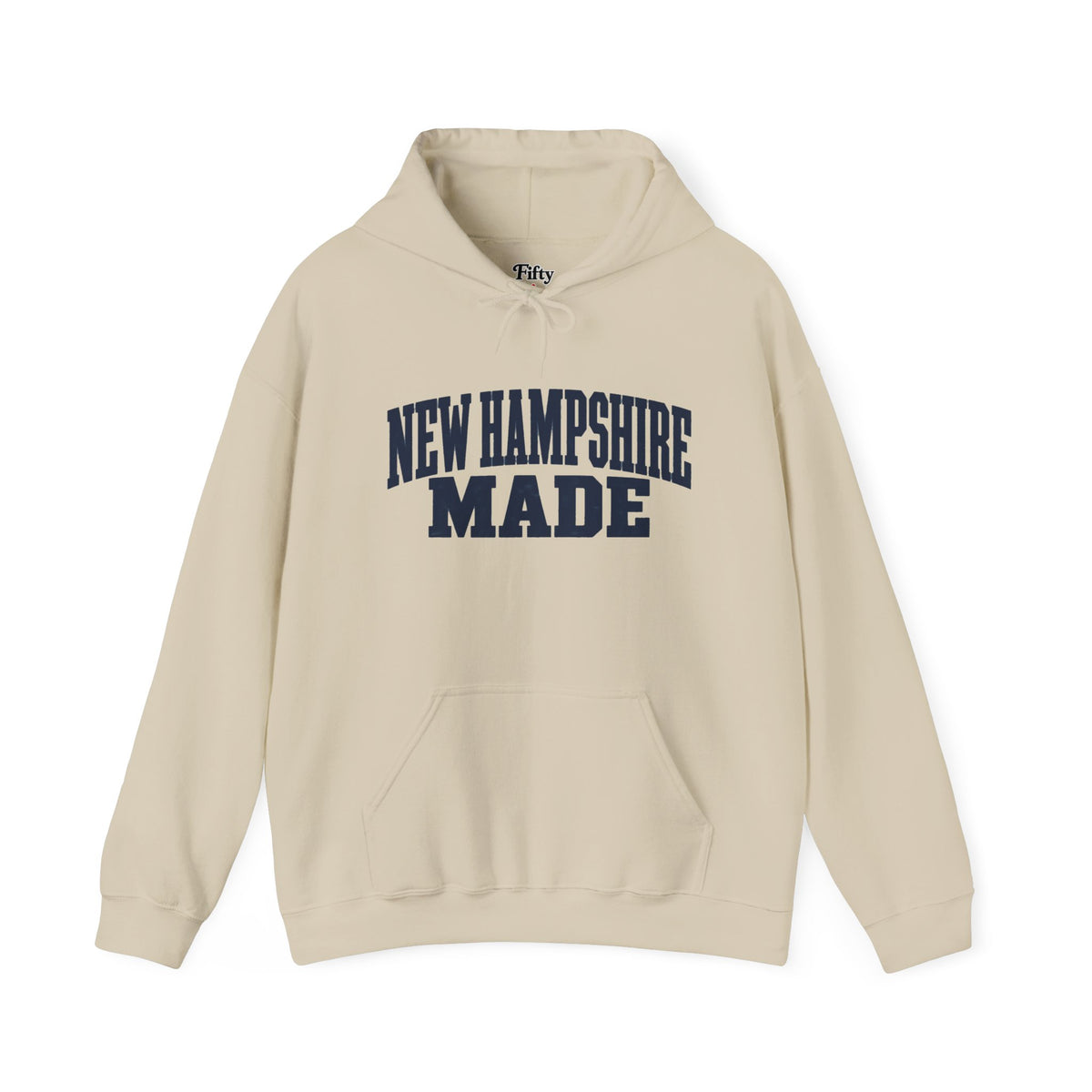 New Hampshire Made Unisex Hoodie State Name Graphic