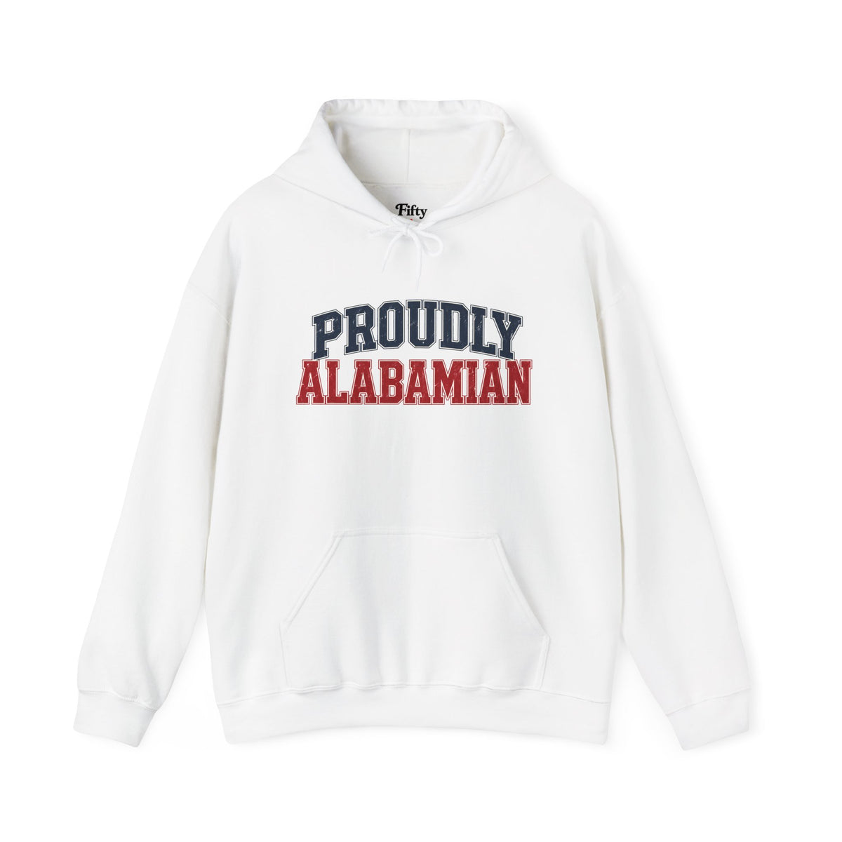 Proudly Alabamian Alabama Unisex Hoodie State Name Graphic