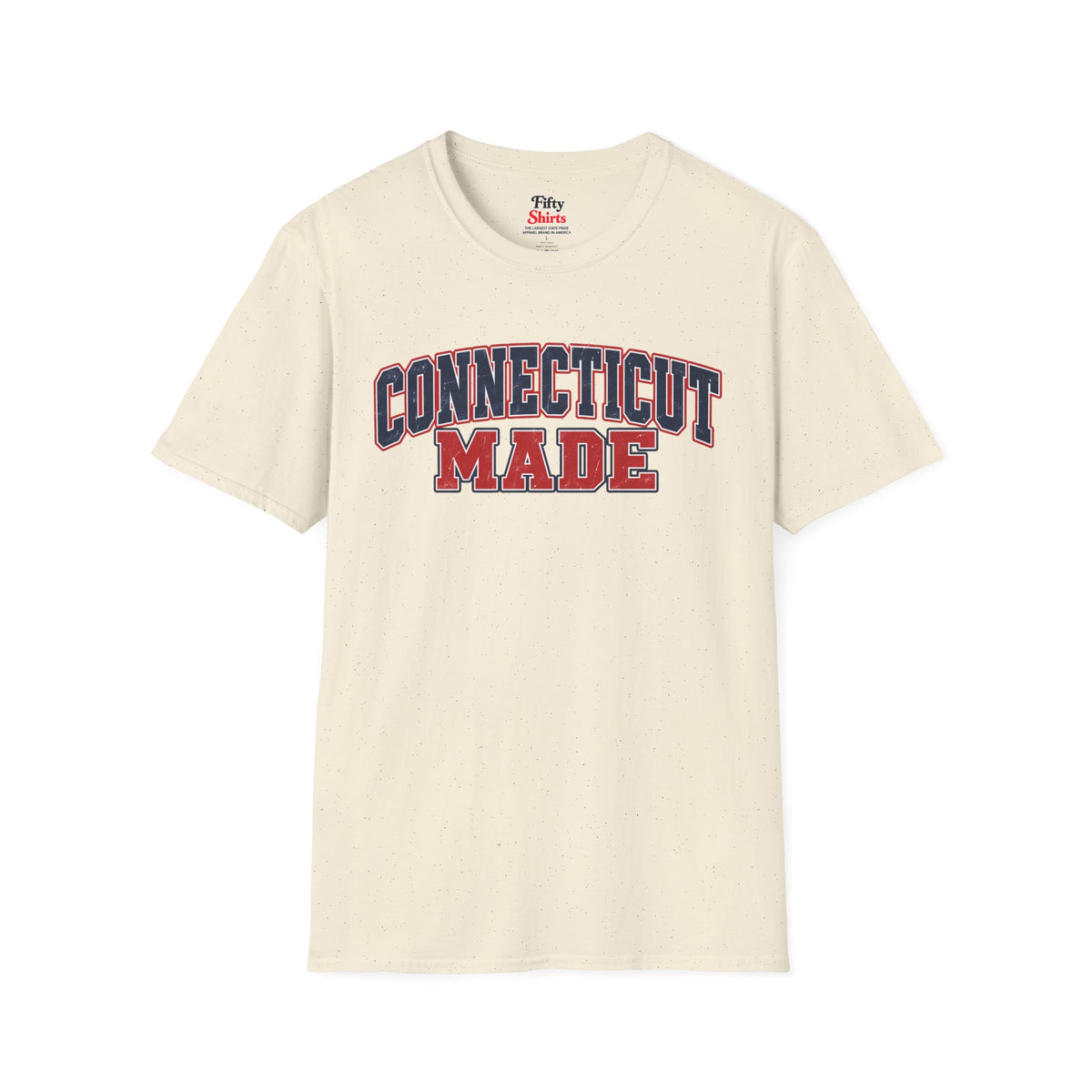 Connecticut Made Unisex Softstyle T Shirt State Name Graphic Tee