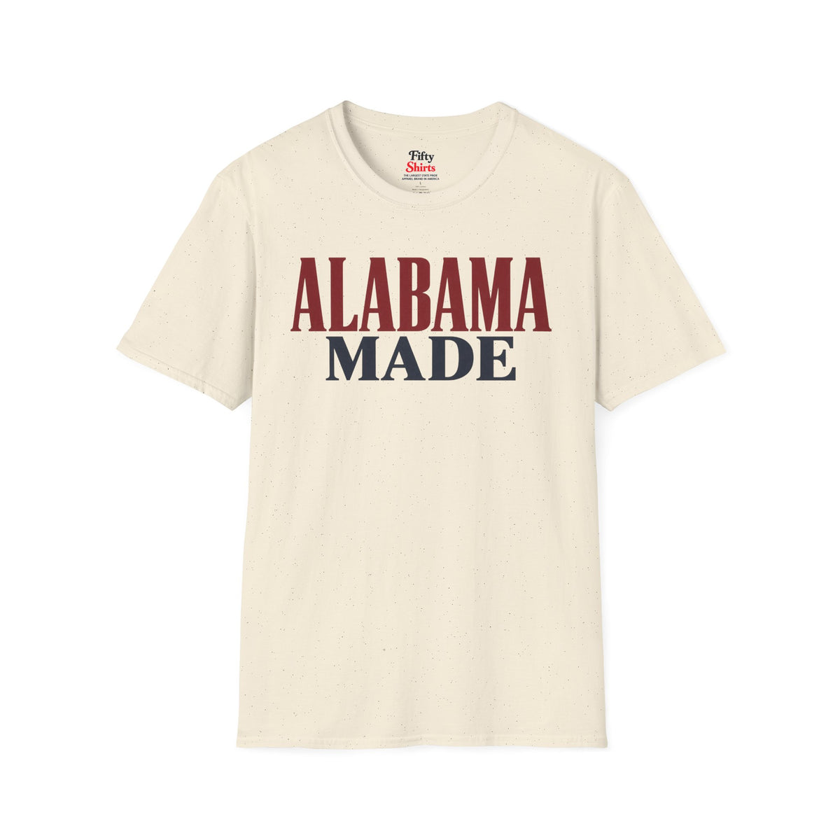 Alabama Made Unisex Softstyle T Shirt State Name Graphic Tee