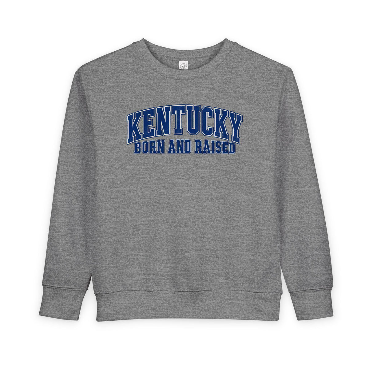Kentucky Born and Raised Classic Collegiate Unisex Toddler Sweatshirt