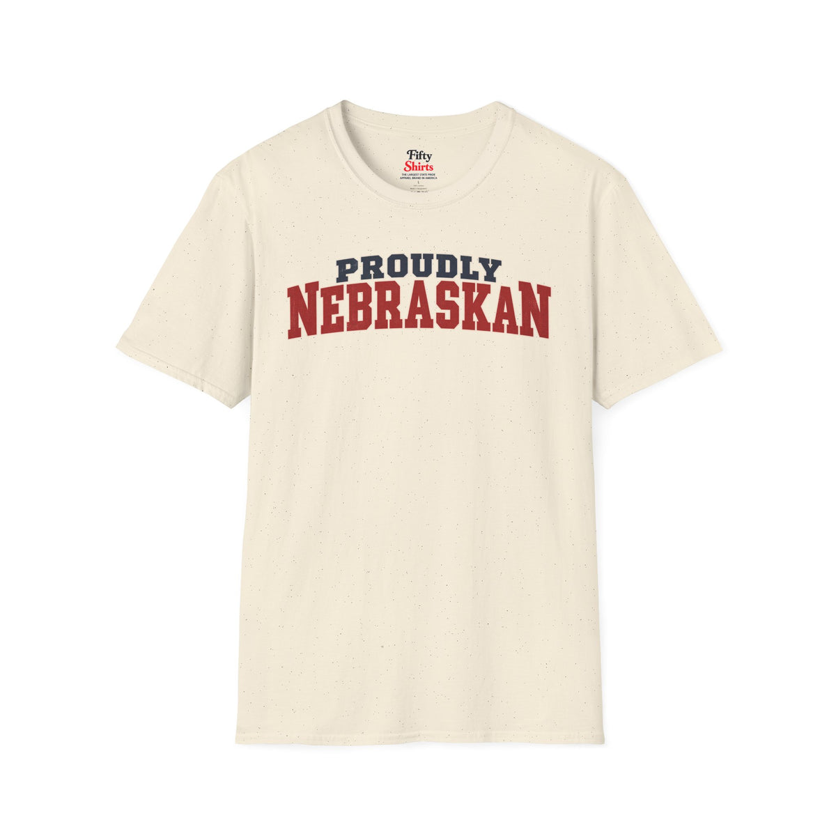 Proudly Nebraskan Nebraska Unisex Softstyle T Shirt State Name Graphic Tee