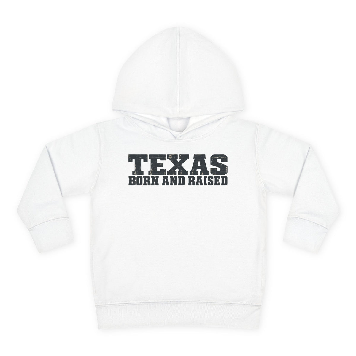 Texas Born and Raised Workwear Unisex Toddler Pullover Fleece Hoodie