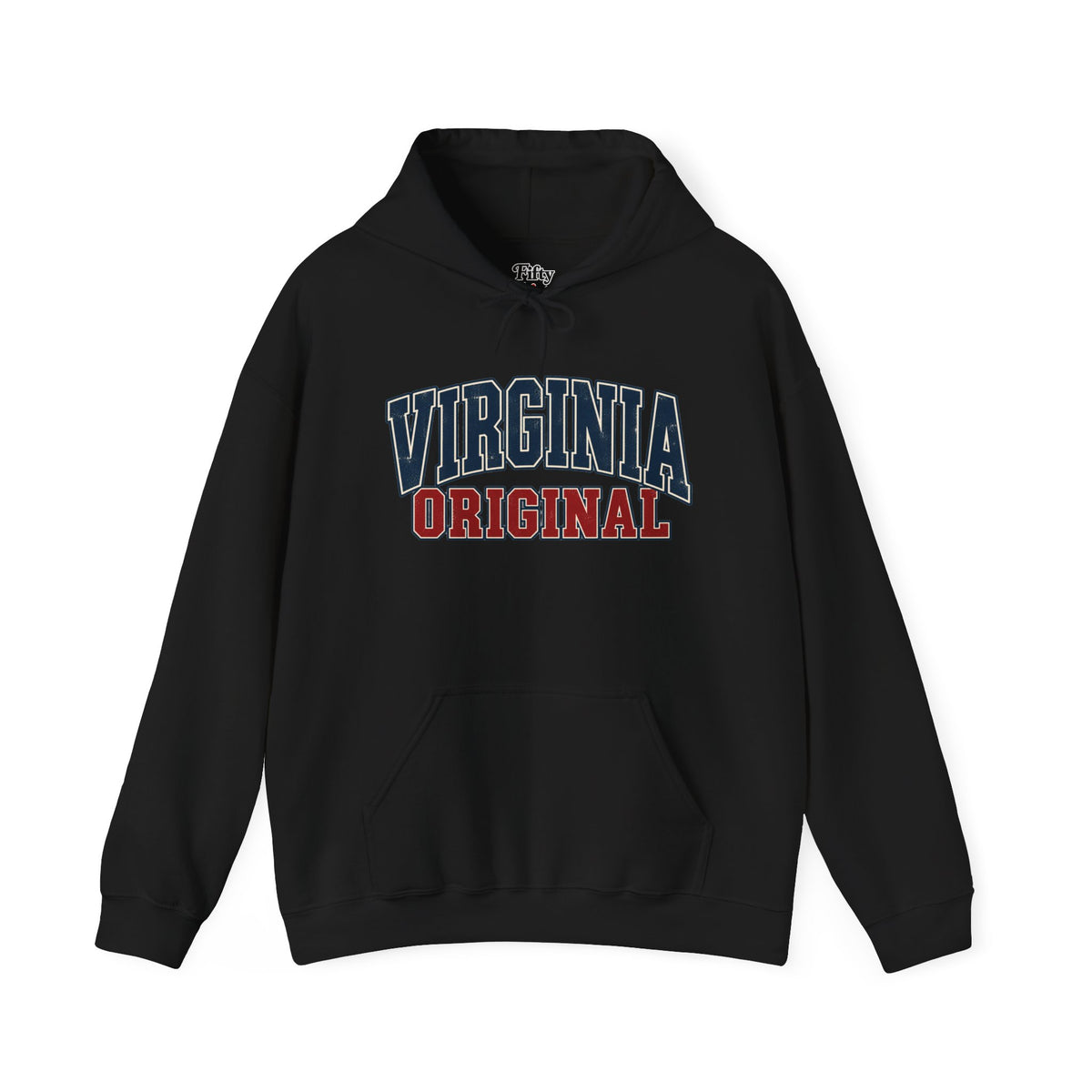 Virginia Original Unisex Hoodie State Name Graphic