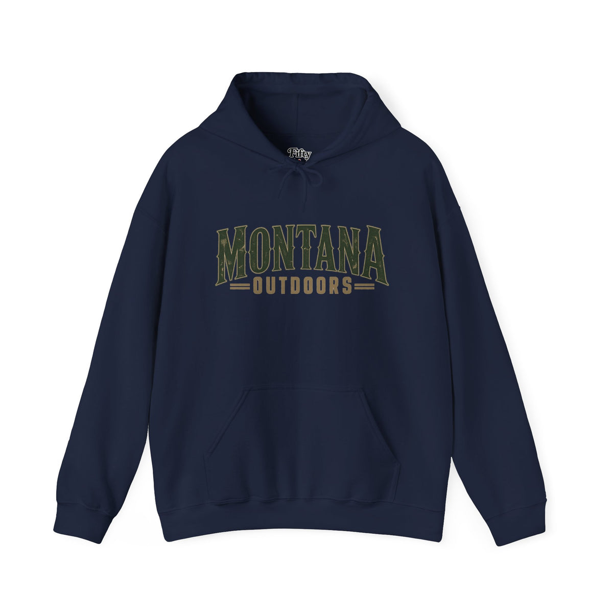 Montana Outdoors Unisex Hoodie State Name Graphic
