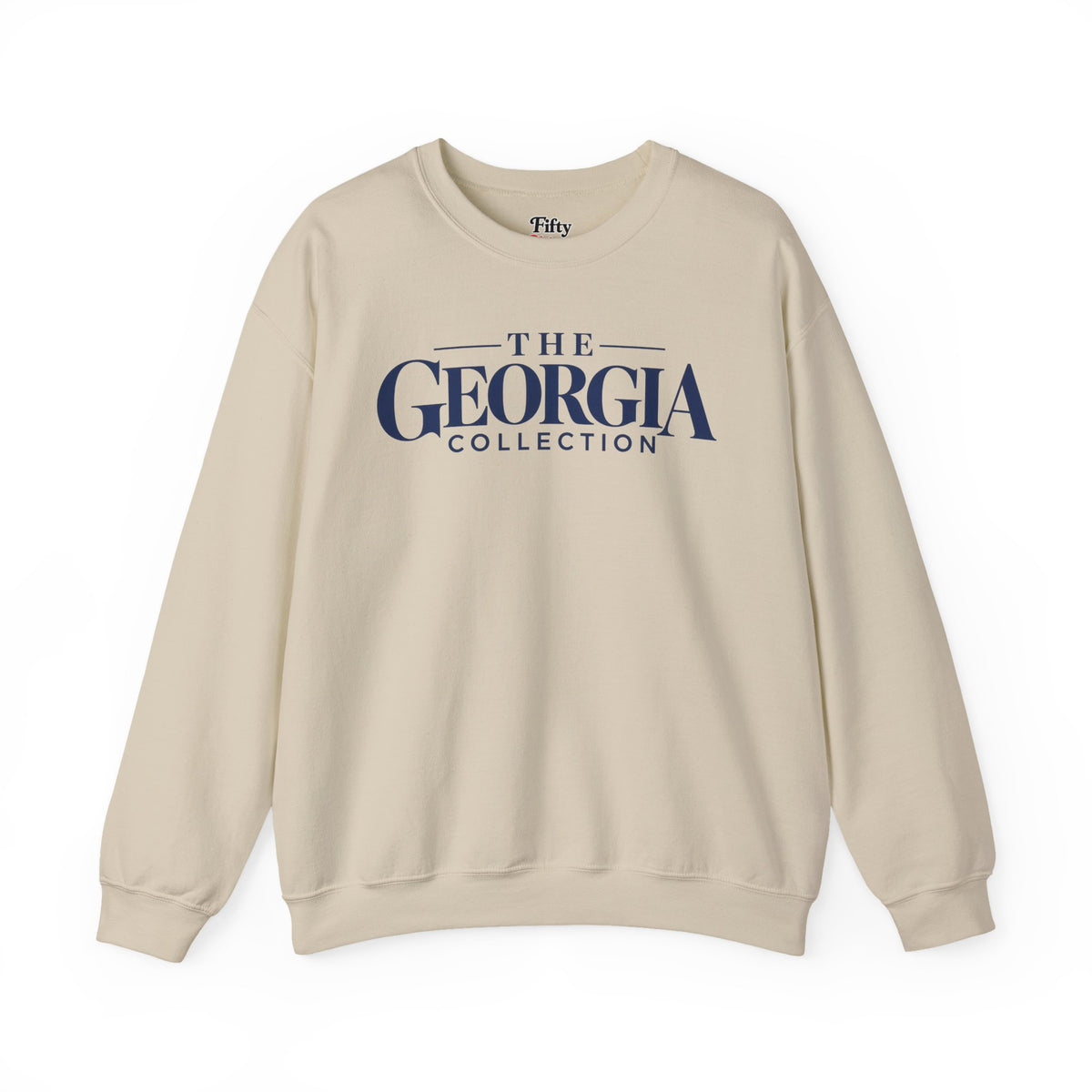 The Georgia Collection Unisex Crewneck Sweatshirt State Name Graphic