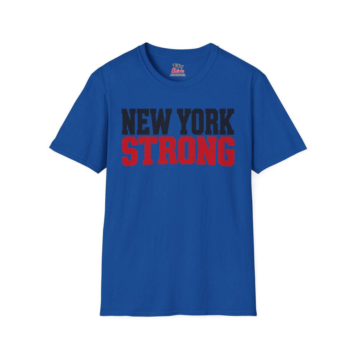 New York Strong Unisex Softstyle T Shirt State Name Graphic Tee