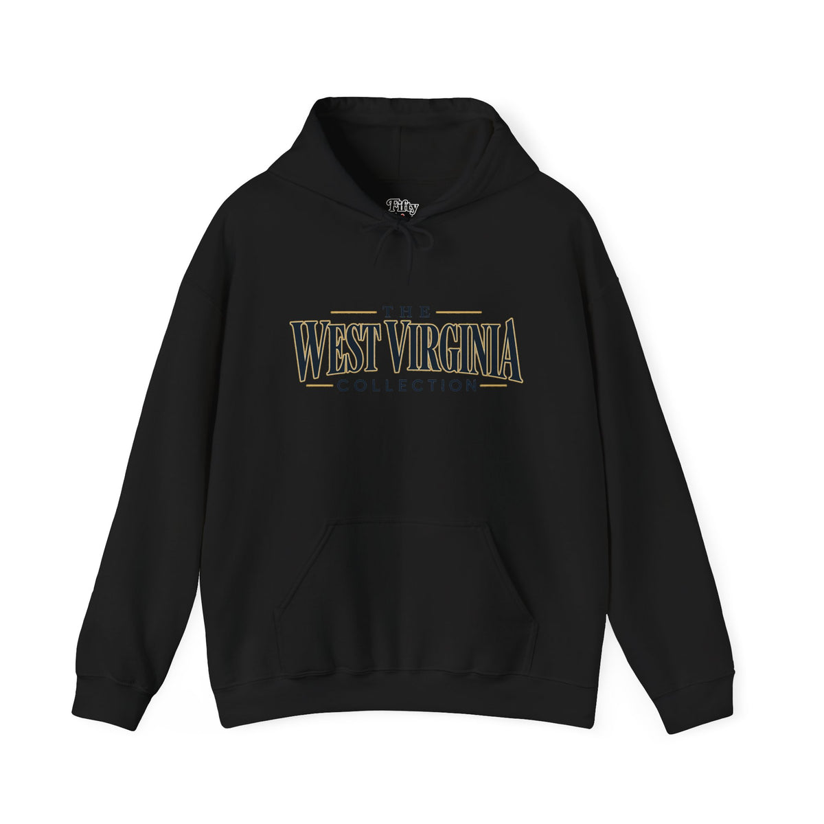 The West Virginia Collection Unisex Hoodie State Name Graphic