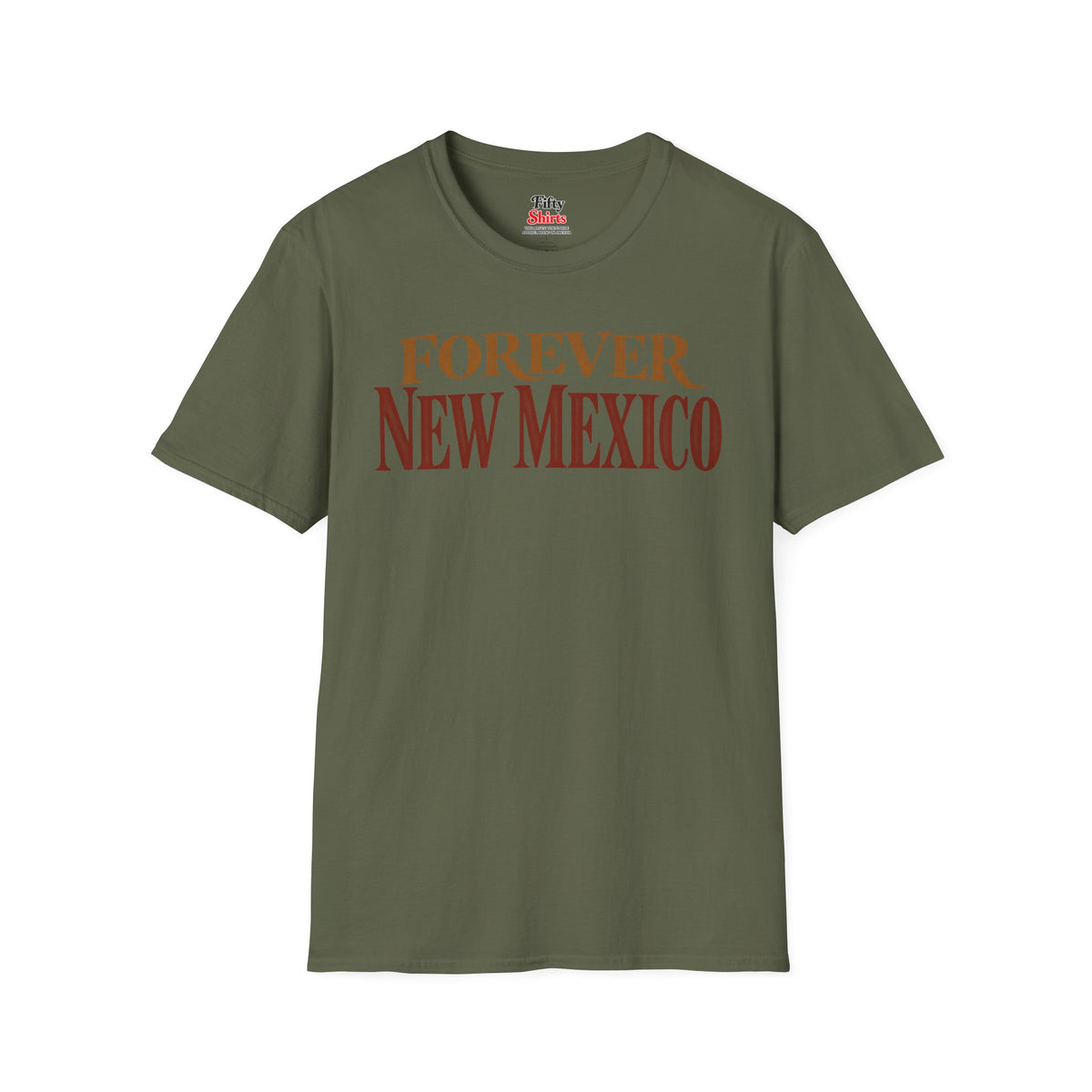 Forever New Mexico Unisex Softstyle T Shirt State Name Graphic Tee