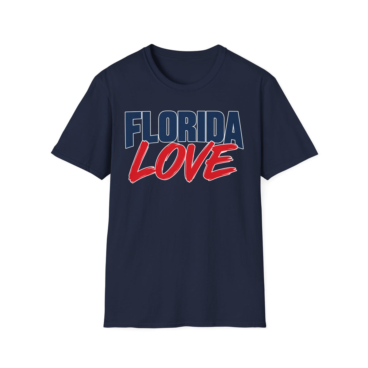 Florida Love Unisex Softstyle T Shirt State Name Graphic Tee