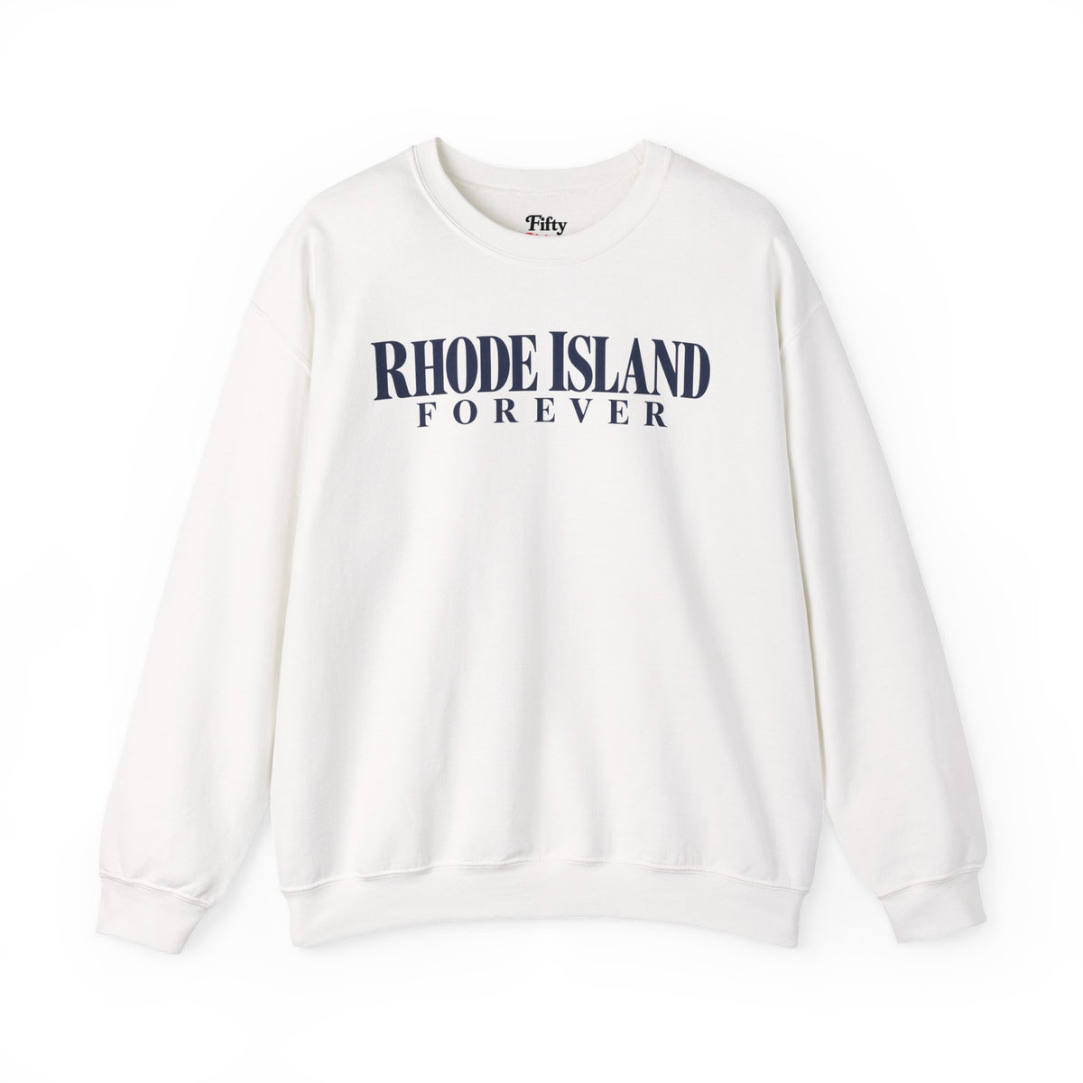 Rhode Island Forever Unisex Crewneck Sweatshirt State Name Graphic