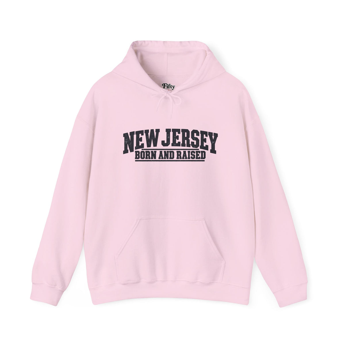 New Jersey Born and Raised Rugged Workwear Unisex Hoodie Graphic