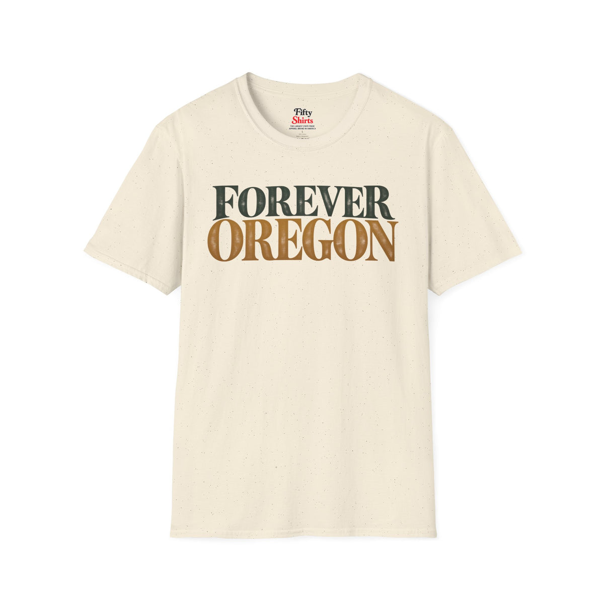 Forever Oregon Unisex Softstyle T Shirt State Name Graphic Tee